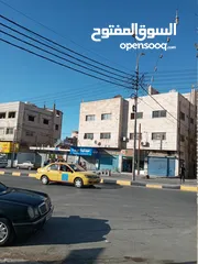  9 ثلاثة محلات تجارية للإيجار بدون خلو في موقع مميز في الزرقاء السوق التجاري قرب دوار معصوم شارع رئيسي
