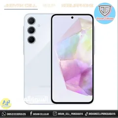 3 لسه بجلاتين Samsung A35 5G رام 16 جيجا 128 بدون كرتونه هدية كفر ولزقة وشاحن الاصلي متوفر توصيل