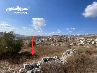  1 نص دونم كوشان نظيف عنبتا تصنيف A منطقة جبل الشيخ عيسى اطلالة مميزة طريق واصل خدمات قريبه