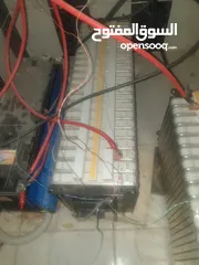  4 بطاريات ليثيوم أيون للطاقة الشمسية