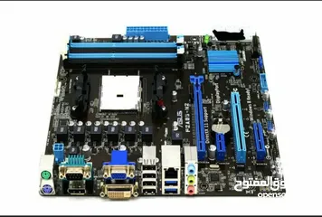  1 Asus F2A85 M2 FM2+ + CPU A8 6600k Series AMD W cooler