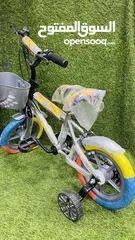  12 عرض خاص على الدراجة الهوائية عجلات بلاستيك واسفنج للاطفال من عمر 3 سنوات لغاية 5 سنوات