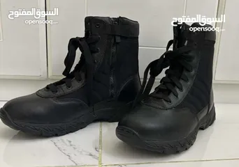  5 حذاء من شركه original s.w.a.t . المستخدمه في الجيش الامريكي سعرها فالسوق اكثر من 600 درهم . جديده .