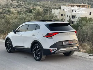  7 كيا سبورتاج 2023 هايبرد سحب شركة عداد قليل