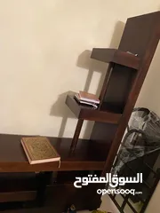  2 طاولة تلفزيون مع ديكور