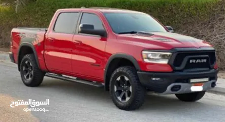  1 Dodge Ram Rebel 2019 (Red)