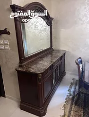  1 طاولة سفرة مع توابعها (  3 قطع )