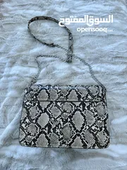  2 Snakeskin Bag  شنطة جلد ثعبان في جودة عالية