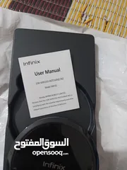  1 شاحن لاسلكي infinix جديد بكرتونته ولا استخدام 15W