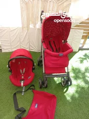  18 عرباية وكوت وشنطه اطفال من Chicco