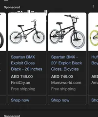  5 Spartan bmx bike