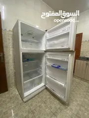  2 ثلاجةLG + فريزر كبيرة الحجم LG refrigerator +freezer 420 liters