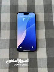  7 Iphone 15 pro blue 128GB used like new