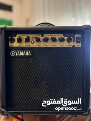  2 Yamaha GA-15 15 watts 2 channel guitar amp