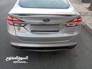  11 فورد فيوجن 2018 فحص كامل كرت ابيض فل على تصنيف تيتانيوم