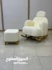  6 كرسي هزاز مع طبله