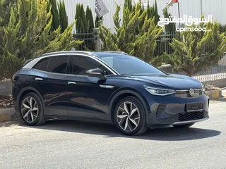  5 ‏ ‏ VW ID4 Crozz PRO  فل كامل برو فحص كامل عداد شبه زيرو حرة بحالة الوكالة