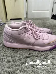  2 Nike chapter one pink shoes