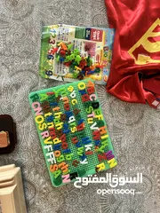  7 Puzzles, walker, blocks artwork toy chest learning toy