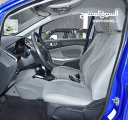  9 Ford EcoSport ( 2017 Model ) in Blue Color GCC Specs