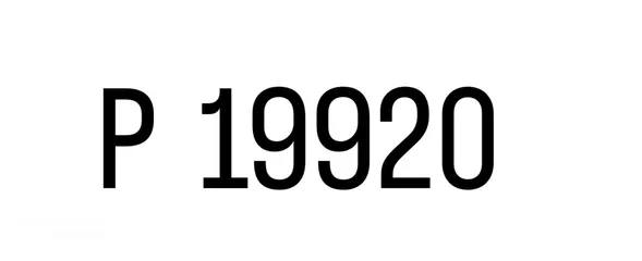  1 VIP plate year 19920