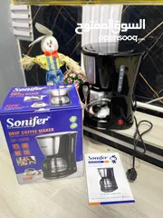  5 صباحك أجمل بفنجانك الجاهز! ماكينة Sonifer Drip Coffee Maker سهولة – سرعة – طعم لا يقاوم!