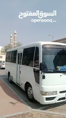  7 باص نيسان سيفيليان 2008 للايجار اليومي  الاسبوعي الشهري ، BUS NISSAN CIVILIAN 2008 FOR RENT 26 SEAT