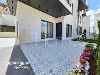  20 شقق ارضية مع مسبح و حديقة للبيع في رجم عميش بمساحة بناء240م