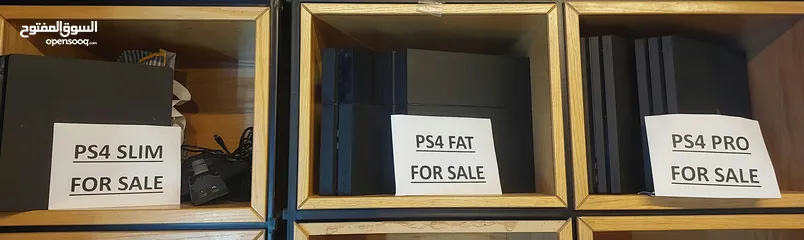  1 Playstation 4 slim Playstation 4 pro Playstation 4 fat للبيع