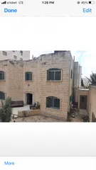  3 فيلا للبيع في شفا بدران مكونة من ثلاث طوابق مساحة المعيشة 450 متر مربع