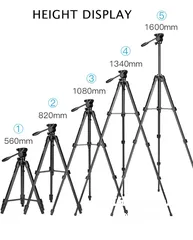  9 ترايبود Nest (NEST) 1.6 m NT-570 camera tripod