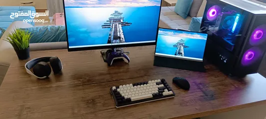  2 gaming PC setup استخدام شهر خفيف بحالة الوكالة