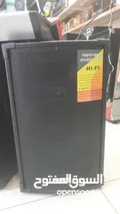  4 طقم dj مكون من سماعات 12 انش عدد2 ومكسر صوت فل مواصفات مع بلوتوث