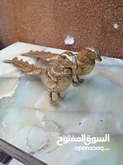  2 مجسم طأر نحاس