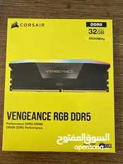  1 رامات جديدة CORSAIR DDR5 (2X16GB) 6000MHZ CL 36