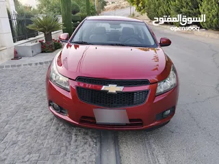  24 شيفروليه كروز 2012 لون خمري اتوماتيك بحاله ممتازه لا تحتاج إلى شيء