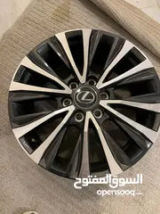  3 رنقات جيب لكزس LX600 2023 اصلي لم يستخدم مقاس 20