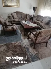  13 للايجار شقه مفروشه فرش فاخر  3 غرف نوم و 3 حمامات صاله وصالون ومطبخ