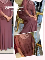  1 فستان سواريه جديده استعمال مناسبه واحده بس