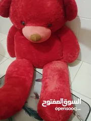  1 دبدوب احمر كبير سعر شراءه 15بدي أبيعه ب5د