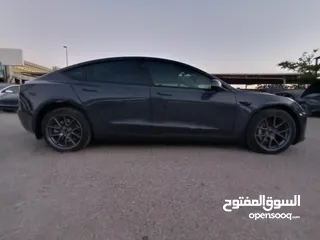  7 تيسلا 3 موديل 2023 فحص كامل كرت ابيض عداد 13 الف