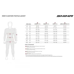  4 SHIMA Urban Drift Textile Men's Motorcycle Jacket