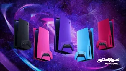  4 Ps5 slim edition بلايستيشن 5 كفالة سنة شرق أوسط