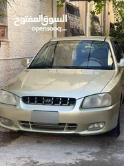  1 هونداي فيرنا 2001 نظيفة جدا
