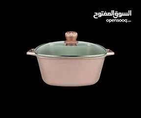  2 سيت قدور طعام كرانيت