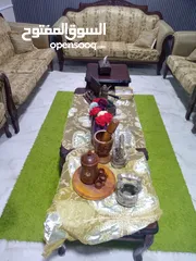  11 طقمين كنب 14 مقعد  مع طربيزات السعر ع الخاص  قابل للتفاوض ..