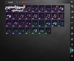  25 حساب ببجي للبيع وجه لوجه فقط
