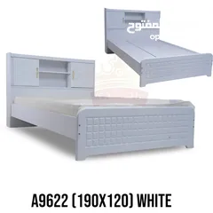  1 NEW ARRIVAL FOR WOODEN BED WITH MATTRESS