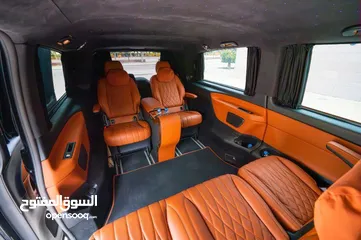  8 Mercedes Van VIP 2023 for rent by the hour with driver