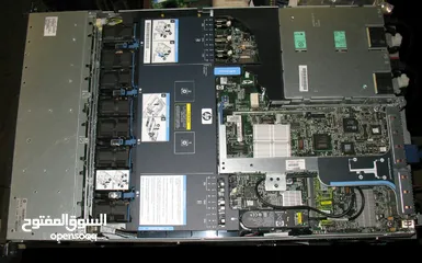  3 سيرفر HP ProLiant DL360 G7 Server 1U - 2x6Core CPU - 32GB RAM - 4x146GB